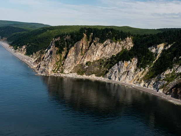 Подводный дрон на Шантарских островах