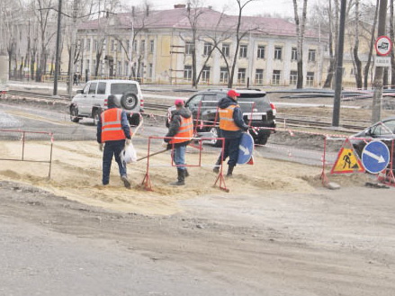 Краснореченская улица обретает новое качество