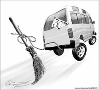 Автобус следует со всеми… незаконными остановками
