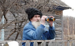 Дед Лончаков - бессменный страж нашей границы