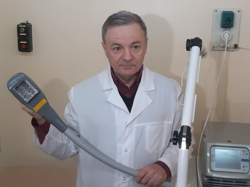 Вместо скальпеля теперь патологию лечит лазер