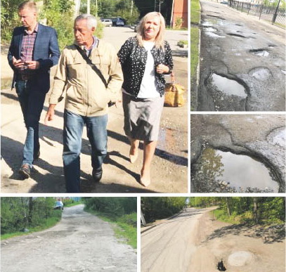 Хабаровской улице Хорышева срочно требуется ремонт