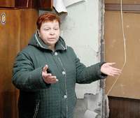 Окна квартир вылетали вместе с рамами