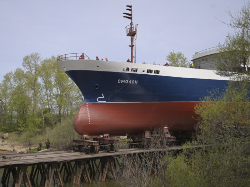 Первый краболов спустили на воду
