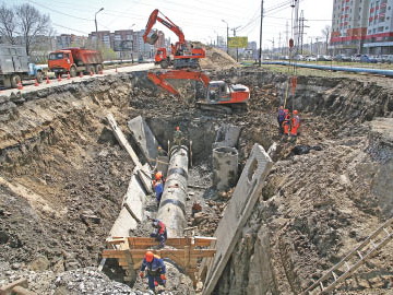 Трубы чиним на глубине Красного моря  