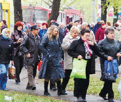 Оцепление у последнего приюта