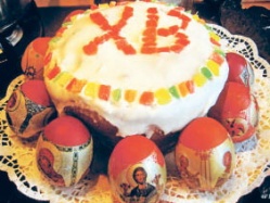Оригинальный пасхальный кулич