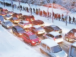 Откуда в Хабаровске пробки