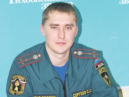 Лучший пожарный инспектор Дальнего Востока любит свою работу