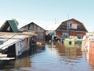 Вода падает, дороги открываются
