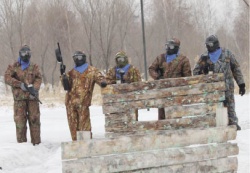 Солнце, воздух и пейнтбол