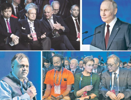 Владимир Путин изложил шесть принципов мирового развития