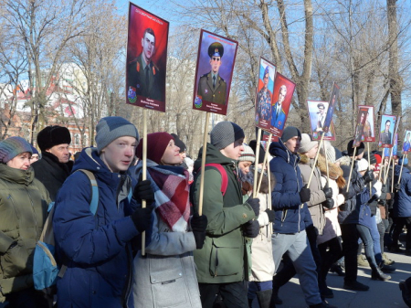 «Бессмертный полк» в память о боях в Афганистане