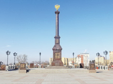 Архитектурно-скульптурный комплекс - площадь «Город воинской славы»