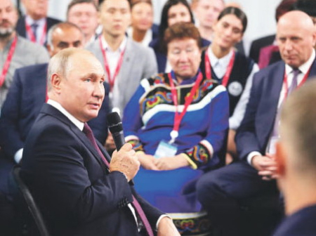 Хабаровчане говорили с президентом