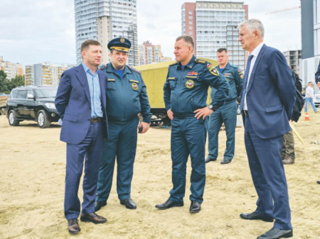Погода изменила планы защиты от стихийного бедствия